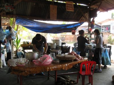 pho shop in Vientiane