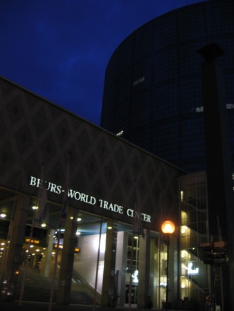 World+trade+center+memorial+at+night