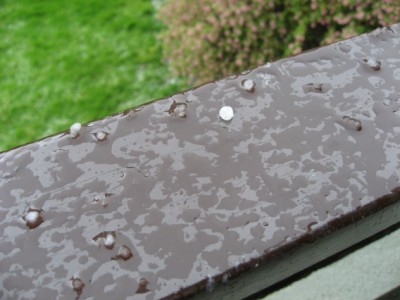hailstorm in Netherlands