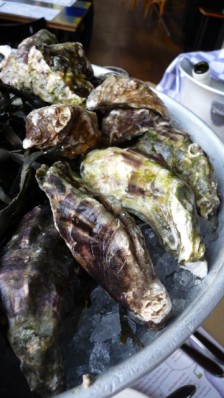 Oysters at Hotel New York Restaurant, Rotterdam