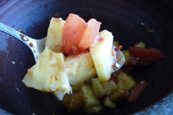 Spicy Pineapple Salad