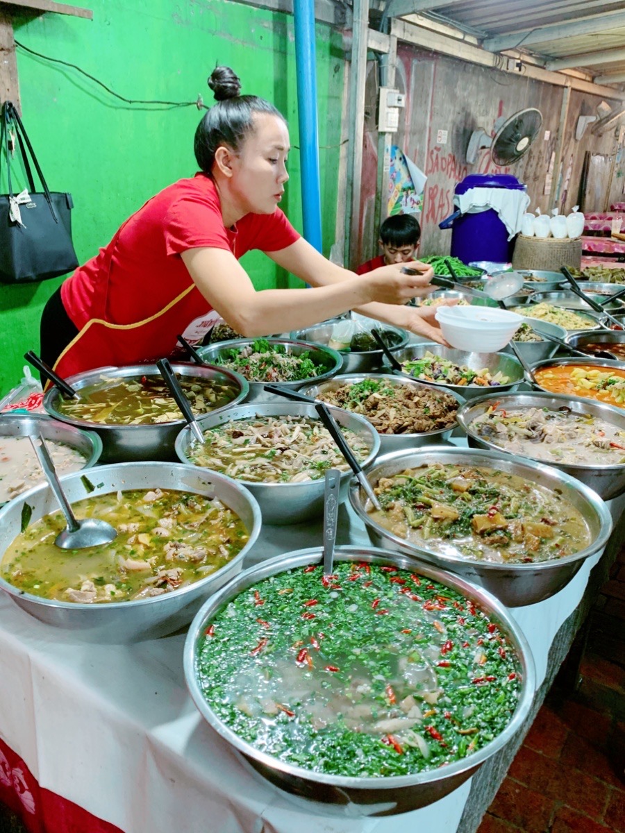 Luang Prabang Street Food Alley Sao Darly