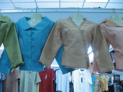 Lao clothes at Lao-ITECC