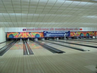 bowling in Vientiane