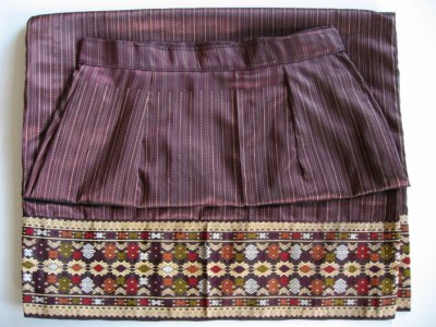 Lao skirt in modern style