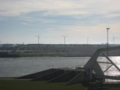movable dam gate, Hoek van Holland