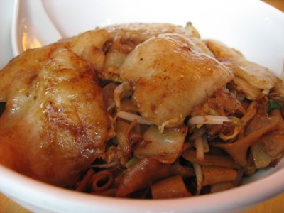 stir fry noodles with fish