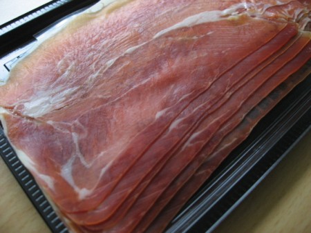 Spanish raw ham