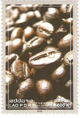 2008 Lao Coffee Stamps
