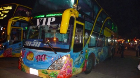 VIP Bus in Laos