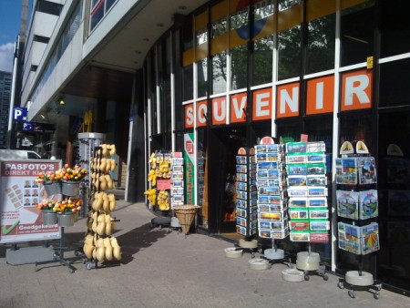 Souvenir shop in Rotterdam